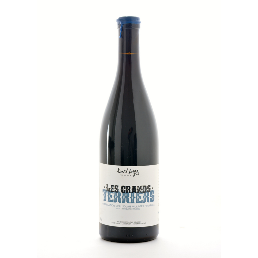 les grands terriers david large beaujolais france natural red wine