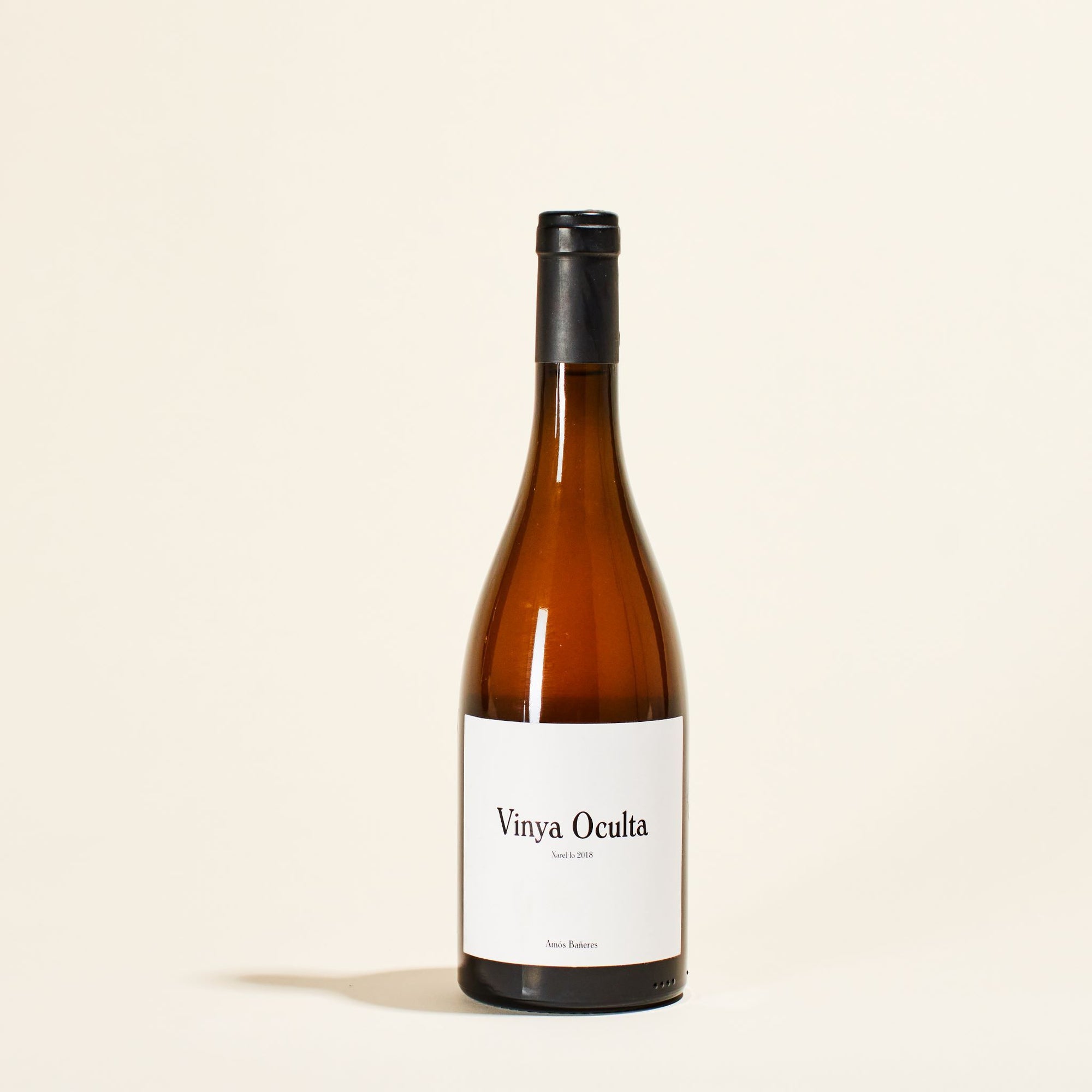 vinya oculta amos baneres penedes spain natural white wine