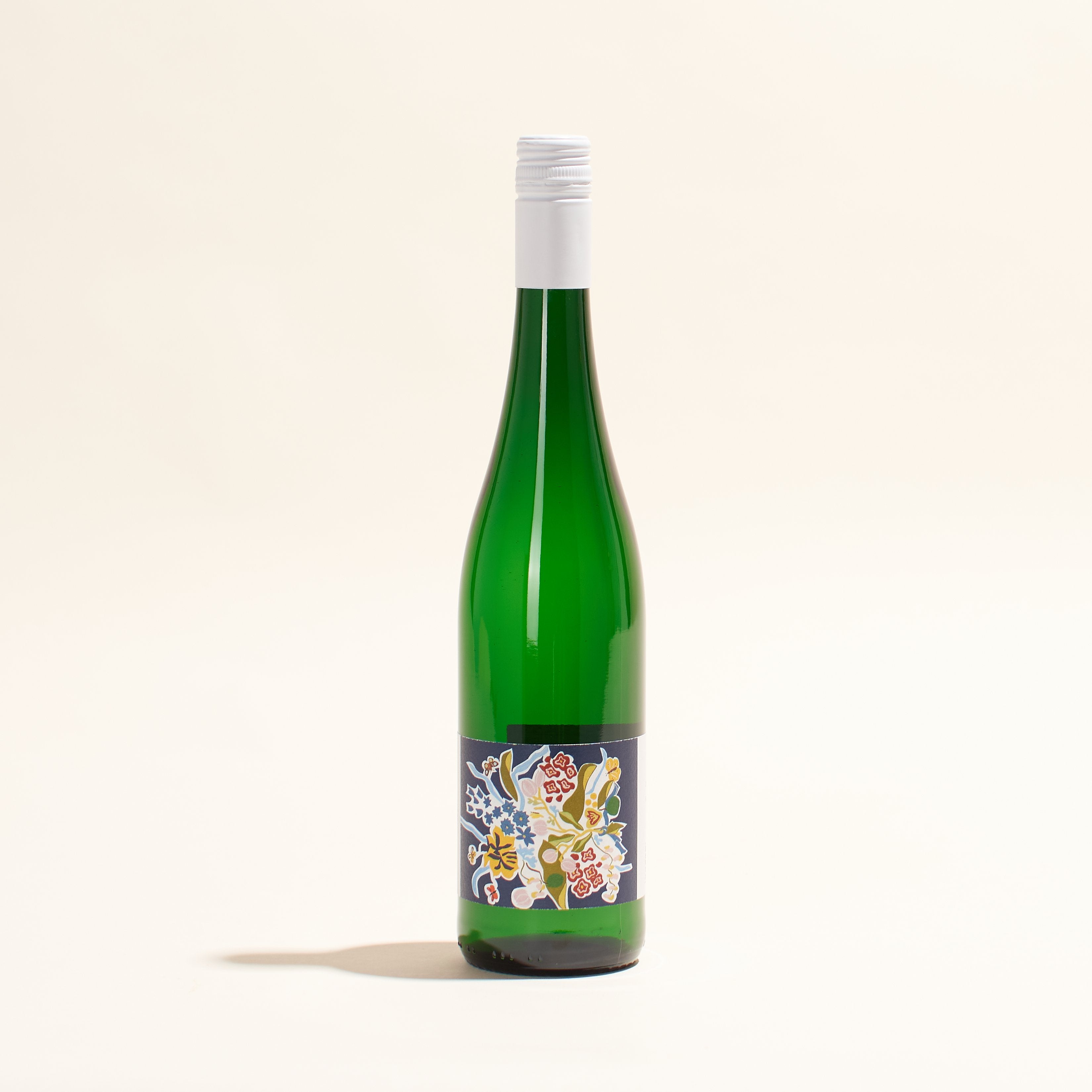 weissburgunder trocken weingut seehof natural white wine rheinhessen germany front label